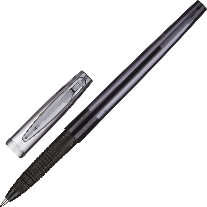Изображение товара Шариковая ручка Pilot Super Grip BPS-GG черная, 0.7 мм, сменный стержень