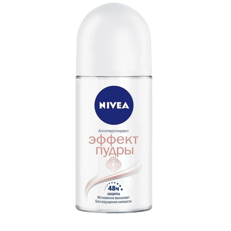 Изображение товара Дезодорант-антиперспирант Nivea Эффект Пудры 50 мл для женщин надежная защита