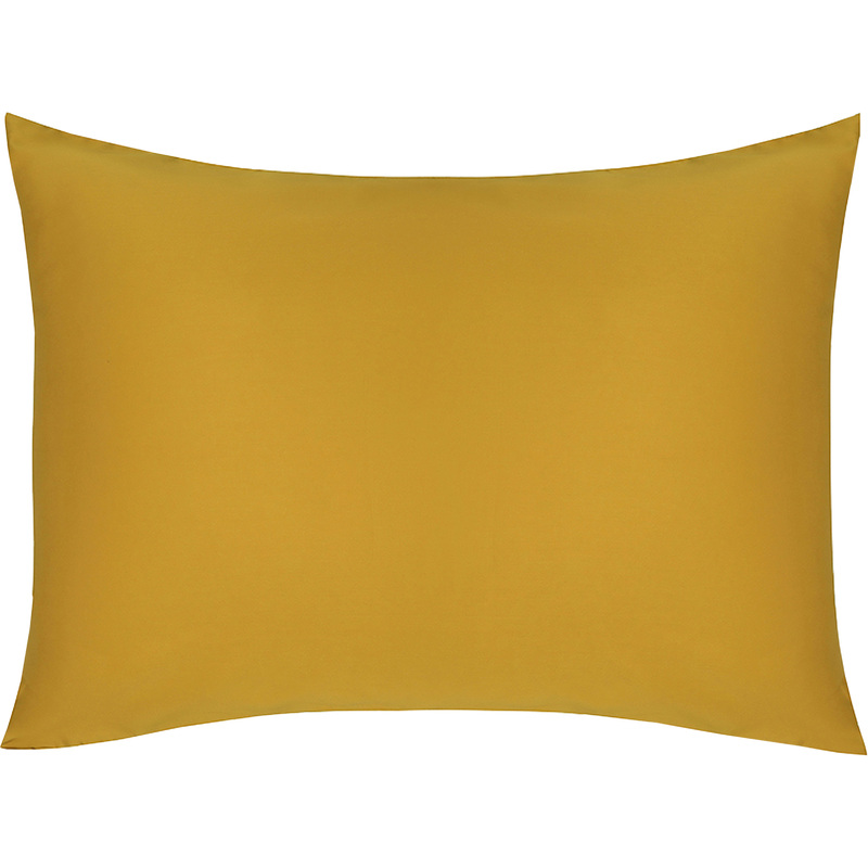 Изображение товара Наволочка Tkano Essential 50x70 см из хлопка, жёлтая, 2 шт.
