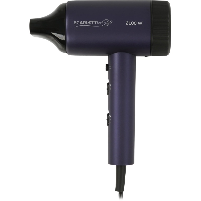 Изображение товара Фен Scarlett SC-HD70I61 мощность 2100 Вт с ионизацией и холодным воздухом