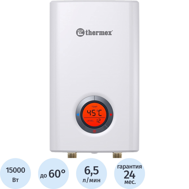 Изображение товара Уценка. Водонагреватель проточный THERMEX Topflow 15000 Изображение товара Уценка. Водонагреватель проточный THERMEX Topflow 15000