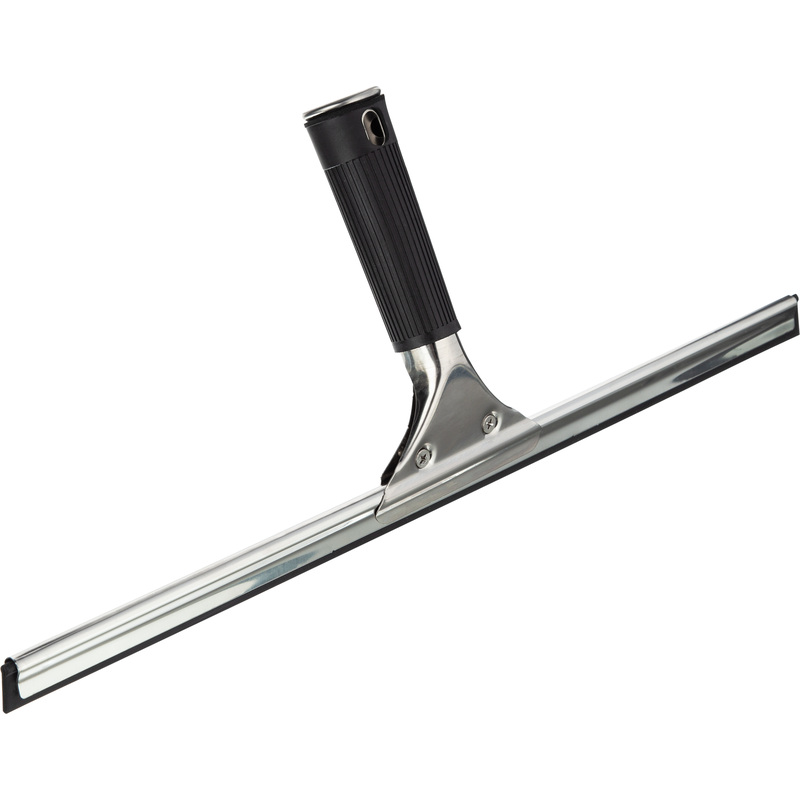 Изображение товара Сгон для мытья окон 45 см с прорезиненной рукояткой и заменяемым лезвием