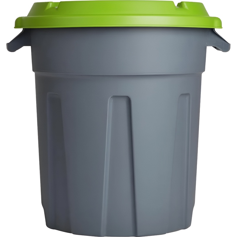 Изображение товара Бак для мусора и отходов 60 л с крышкой серый
