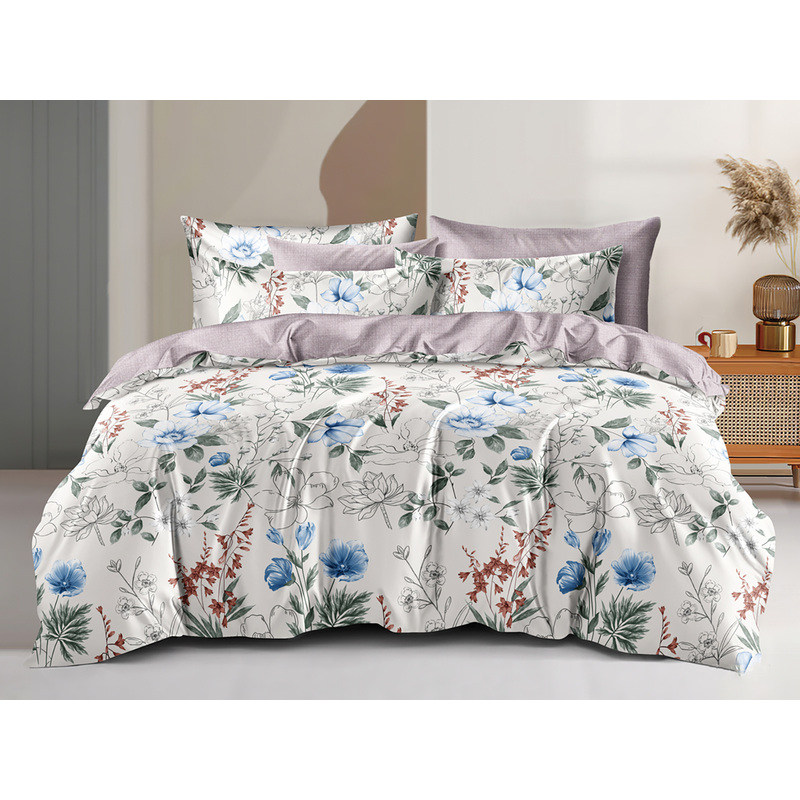 Изображение товара Комплект постельного белья Cleo Satin Luxe евро сатин 50x70/70x70 см