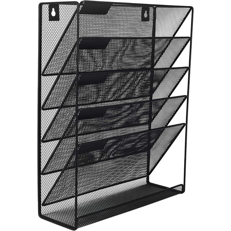 Изображение товара Лоток вертикальный А4 6 отделений черный металл с порошковым покрытием Изображение товара Лоток вертикальный А4 6 отделений черный металл с порошковым покрытием