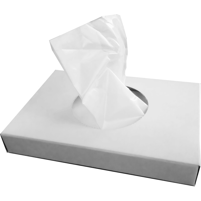 Изображение товара Гигиенические пакеты в боксе 255x150 мм 30 штук из России