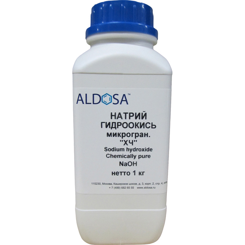 Изображение товара Натрий гидроокись Альдоса ХЧ 1 кг