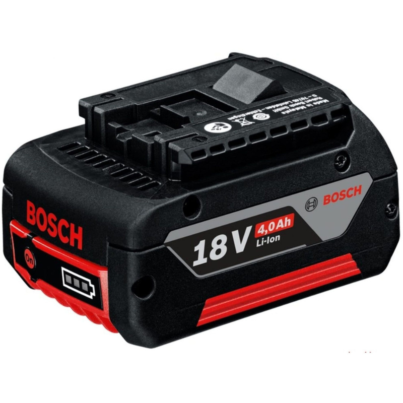 Изображение товара Уценка. Аккумулятор Bosch GBA Li-ion 18 В 4 Ач (0602494004) Изображение товара Уценка. Аккумулятор Bosch GBA Li-ion 18 В 4 Ач (0602494004)
