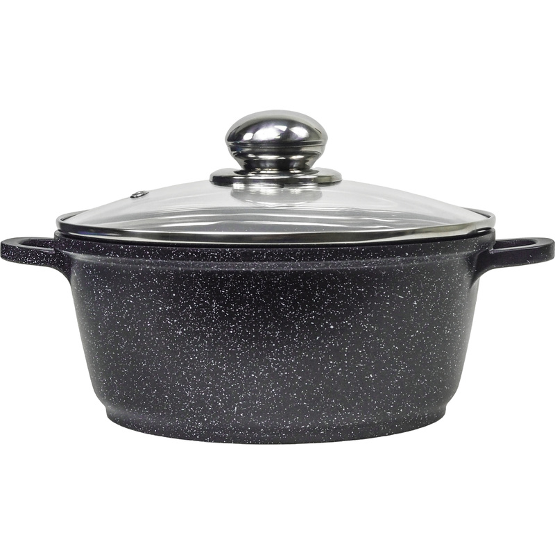 Изображение товара Кастрюля Panairo Raitens induction 3.3 л литой алюминий с крышкой