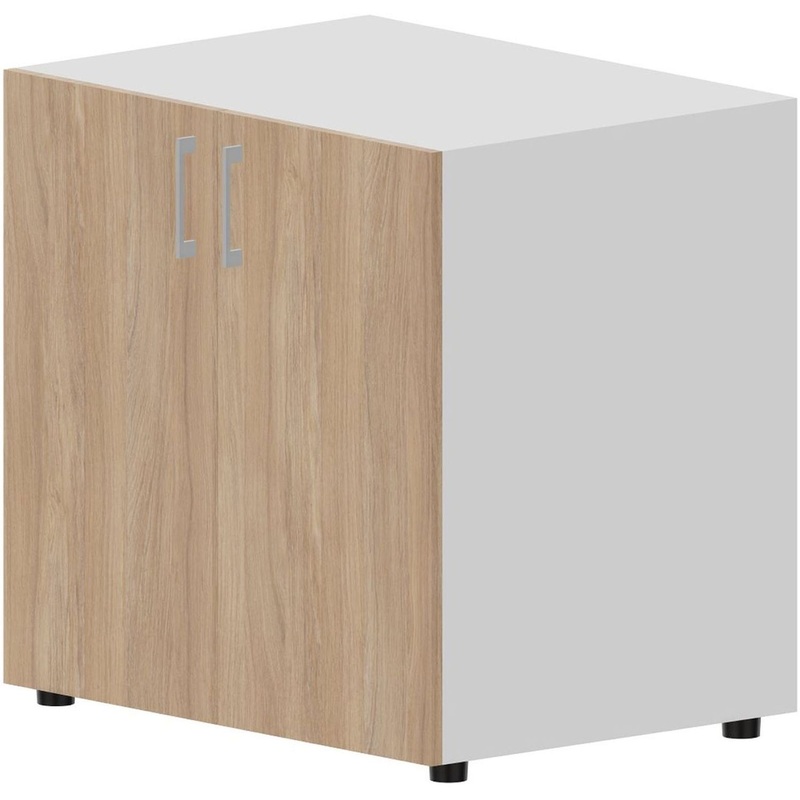 Изображение товара Шкаф для документов Strike OMLD760BLOW (дуб светлый/белый)