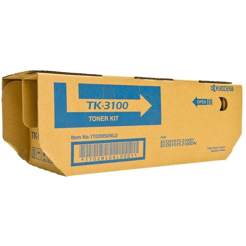 Изображение товара Уценка. Картридж лазерный Kyocera TK-3100 1T02MS0NL0 черный оригинальный. уц_тех