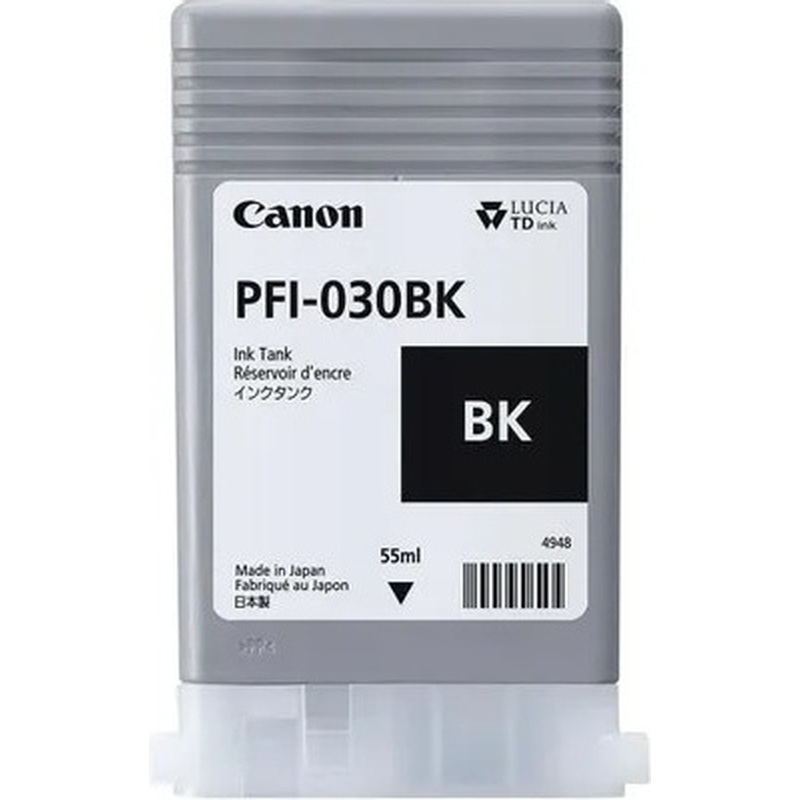 Изображение товара Картридж струйный Canon PFI-030BK 6269C001 чёрный оригинальный для imagePROGRAF