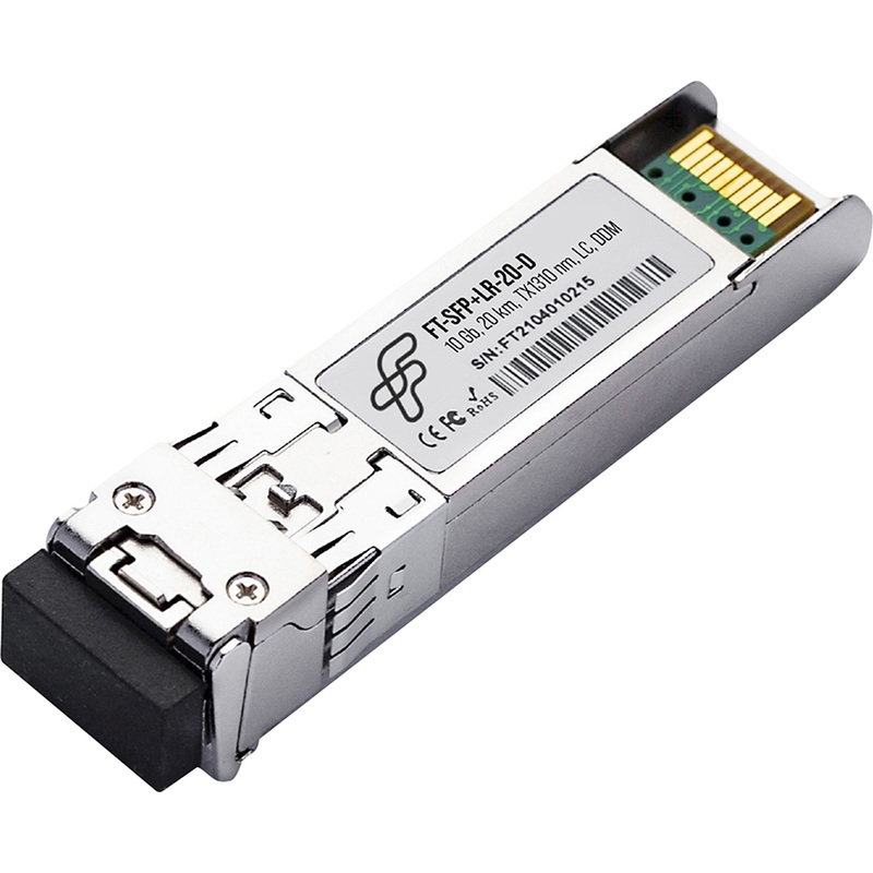 Изображение товара Трансивер Future Technologies FT-SFP+-LR-20-D Изображение товара Трансивер Future Technologies FT-SFP+-LR-20-D