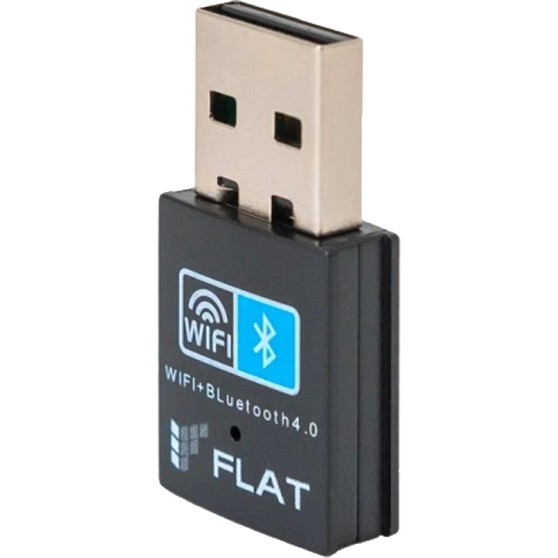 Изображение товара Адаптер WiFi ФЛАТ FP-WF+BT для беспроводных подключений Изображение товара Адаптер WiFi ФЛАТ FP-WF+BT для беспроводных подключений