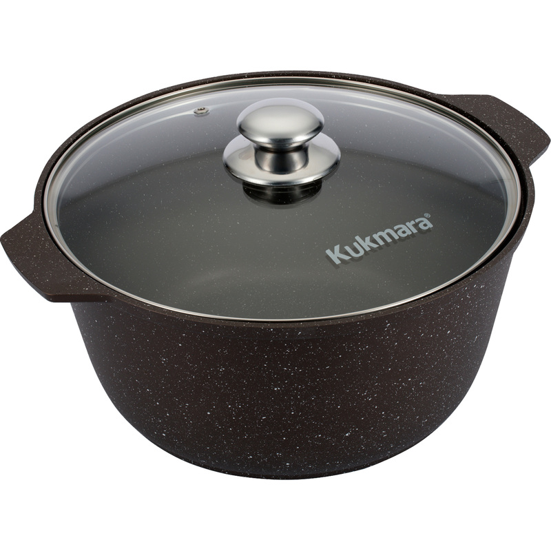 Изображение товара Кастрюля Kukmara 3 л литой алюминий с крышкой