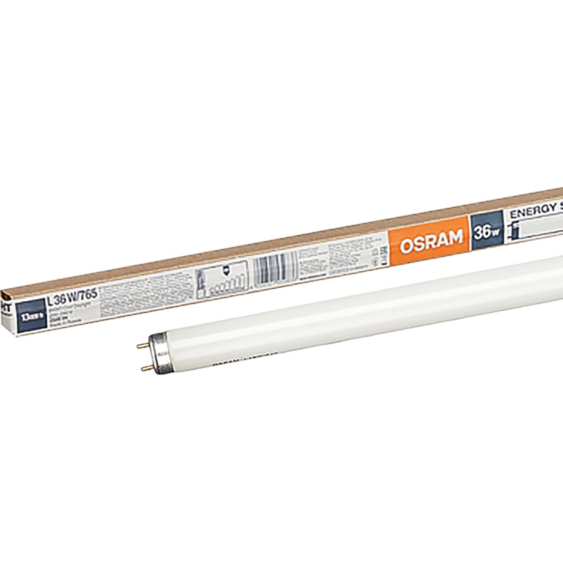 Изображение товара Лампа люминесцентная Osram 36 Вт G13 T8 6400 К 2500 Лм (25 штук в упаковке, 4008321959836)