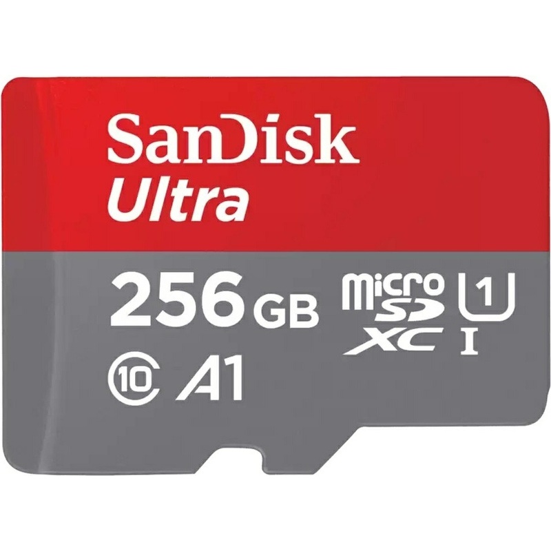 Изображение товара Карта памяти 256 ГБ micro SDXC SanDisk Ultra UHS-I U1 A1 с адаптером