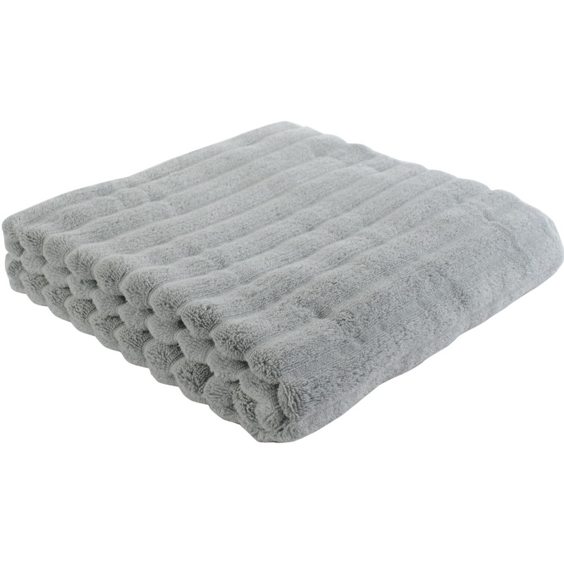 Изображение товара Полотенце махровое Essential 70х140 см 623 г/кв.м серое банное
