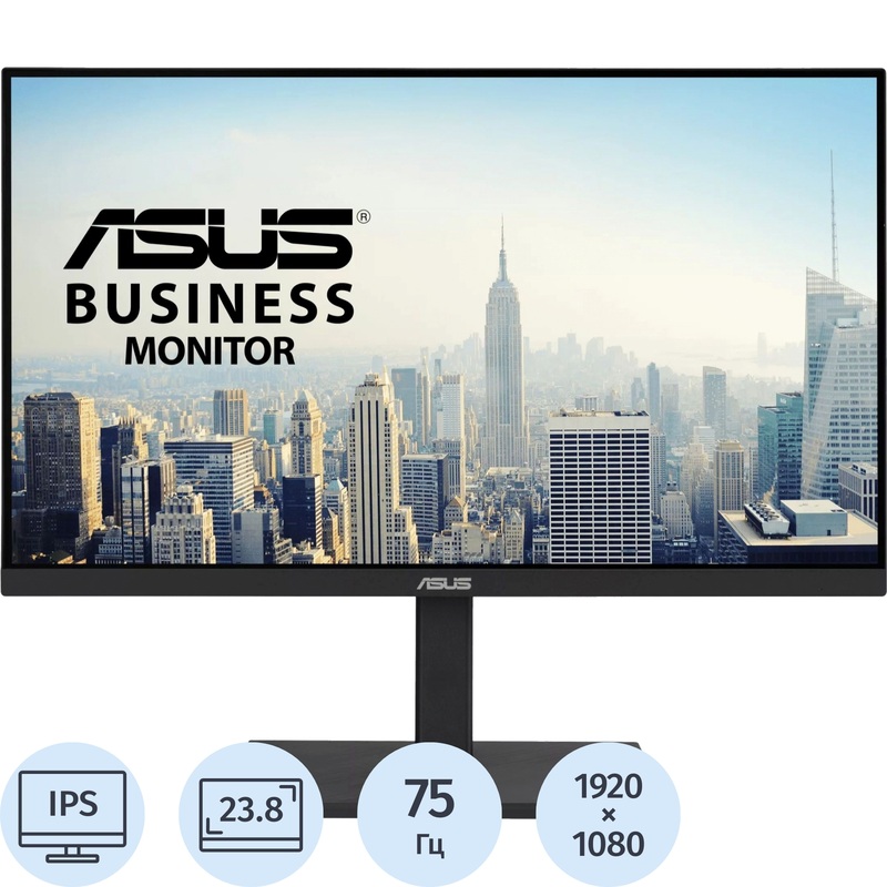 Изображение товара Монитор Asus VA24ECPSN 23.8" с IPS-матрицей и Full HD панелью Изображение товара Монитор Asus VA24ECPSN 23.8" с IPS-матрицей и Full HD панелью