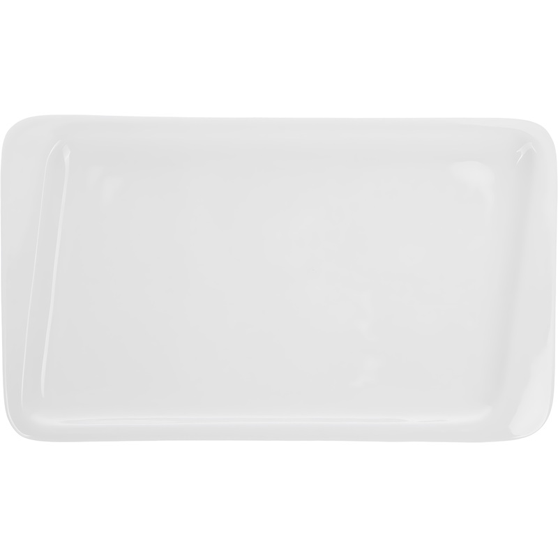 Изображение товара Фарфоровое сервировочное блюдо Sam&Squito Quadro 20x11.5 см 6 штук