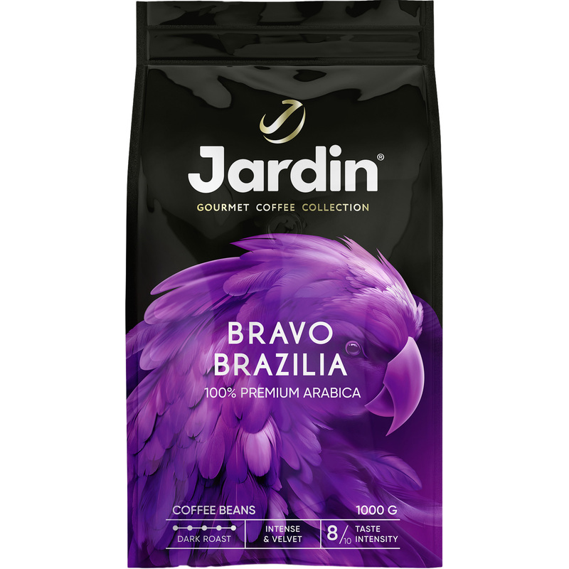 Изображение товара Кофе в зернах Jardin Bravo Brazilia 100% арабика 1 кг
