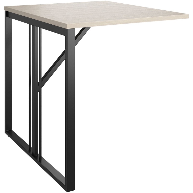 Изображение товара Приставной офисный стол К-Loft Director 241B002 дуб скандинавский 700x600 мм