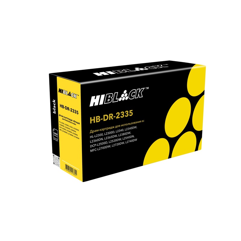 Изображение товара Фотобарабан Hi-Black HB-DR-2335 3400 для Brother черный совместимый