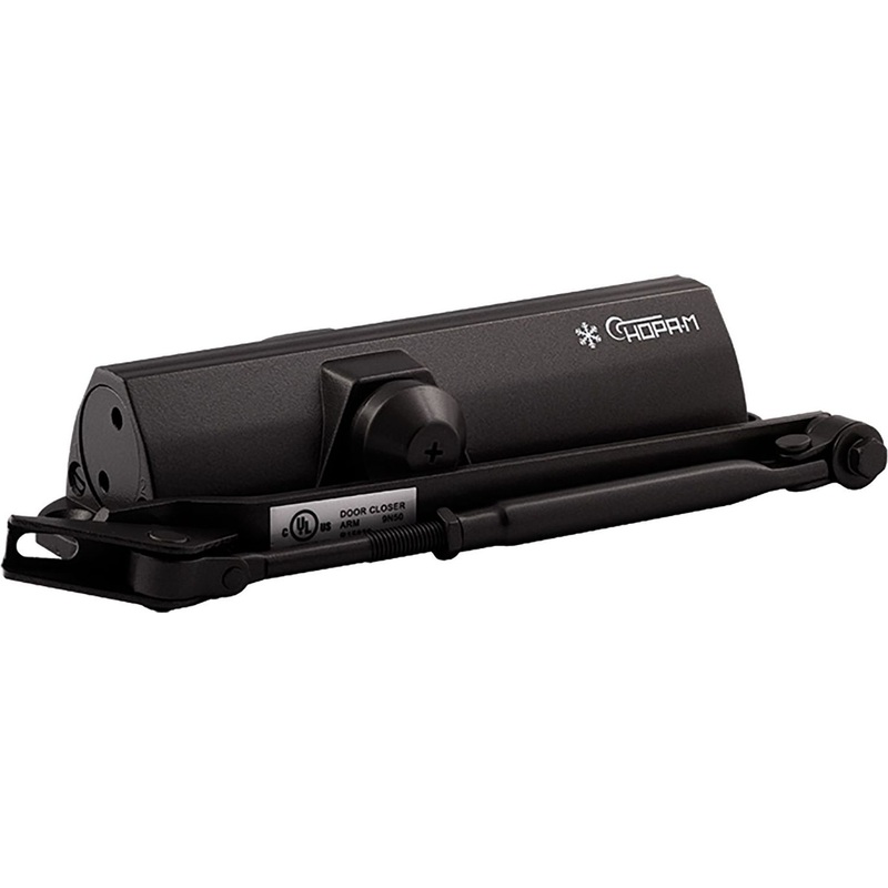 Изображение товара Доводчик дверной Нора-М 4ST до 120 кг черный (18685)