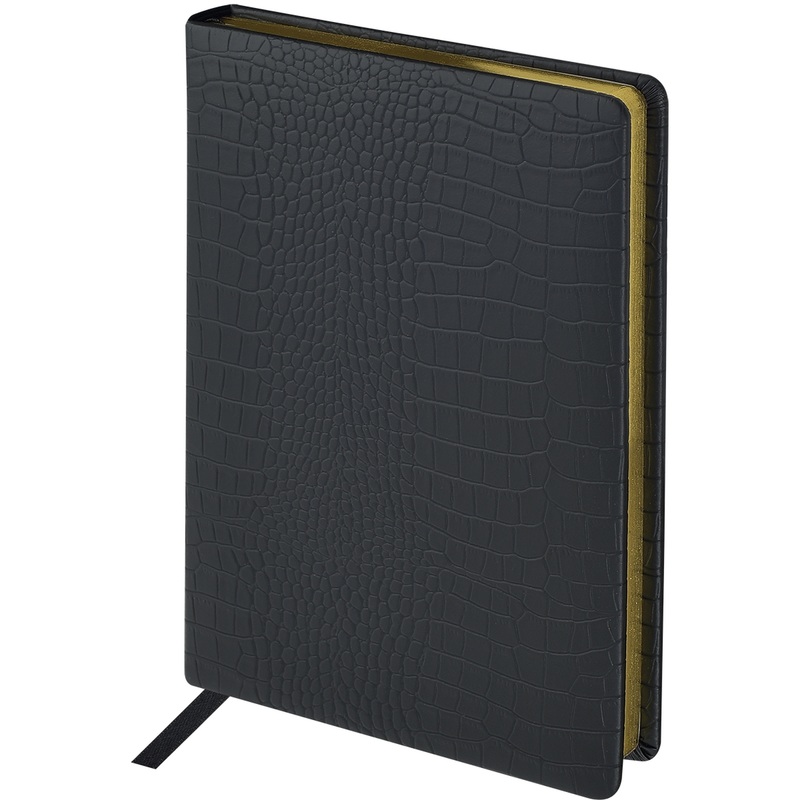 Изображение товара Ежедневник недатированный Bruno Visconti Amazonia чёрный с золотистым обрезом