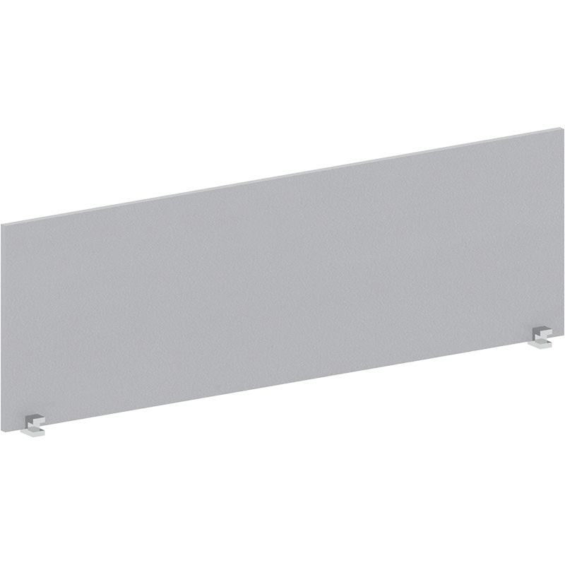 Изображение товара Экран к столу Комус Мебель Easy Standard светло-серый 1400x450x18 мм