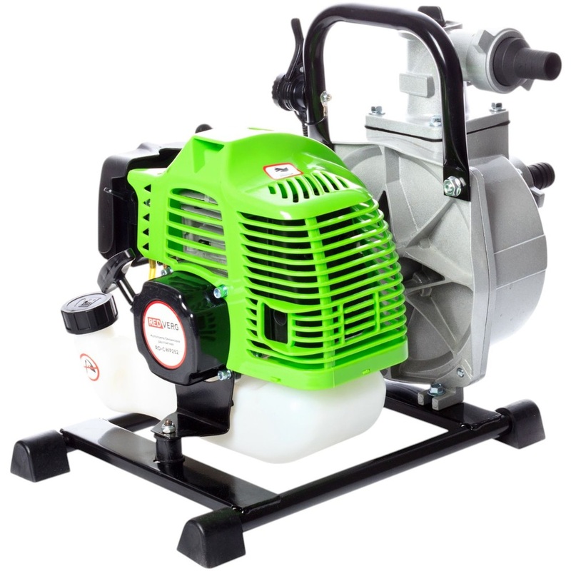 Изображение товара Мотопомпа бензиновая Redverg для чистой воды (RD-CWP252)