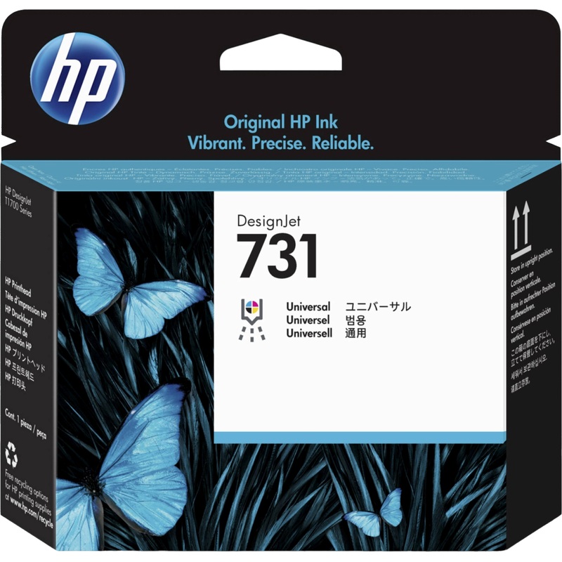 Изображение товара Головка печатающая HP 731 P2V27A цветная оригинальная