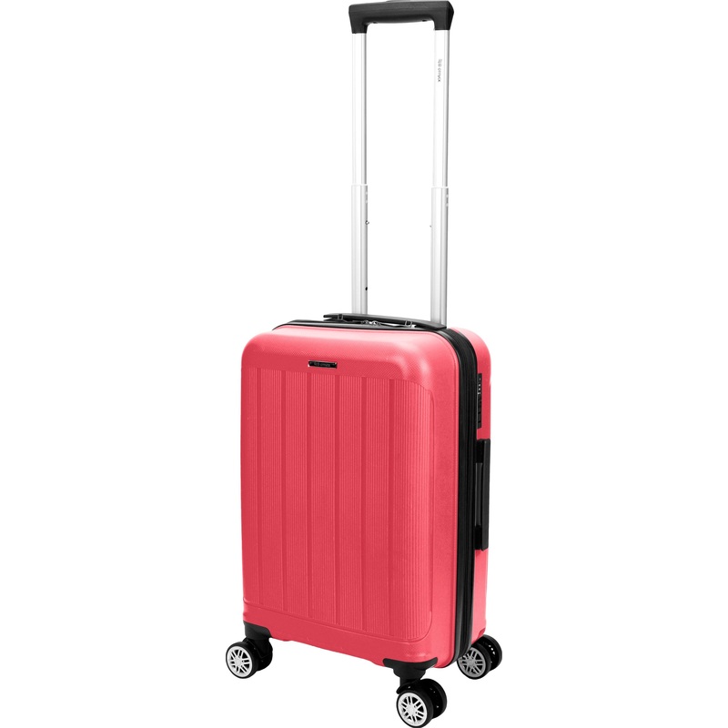 Изображение товара Чемодан Torber Вотпуск размер S из полипропилена розовый