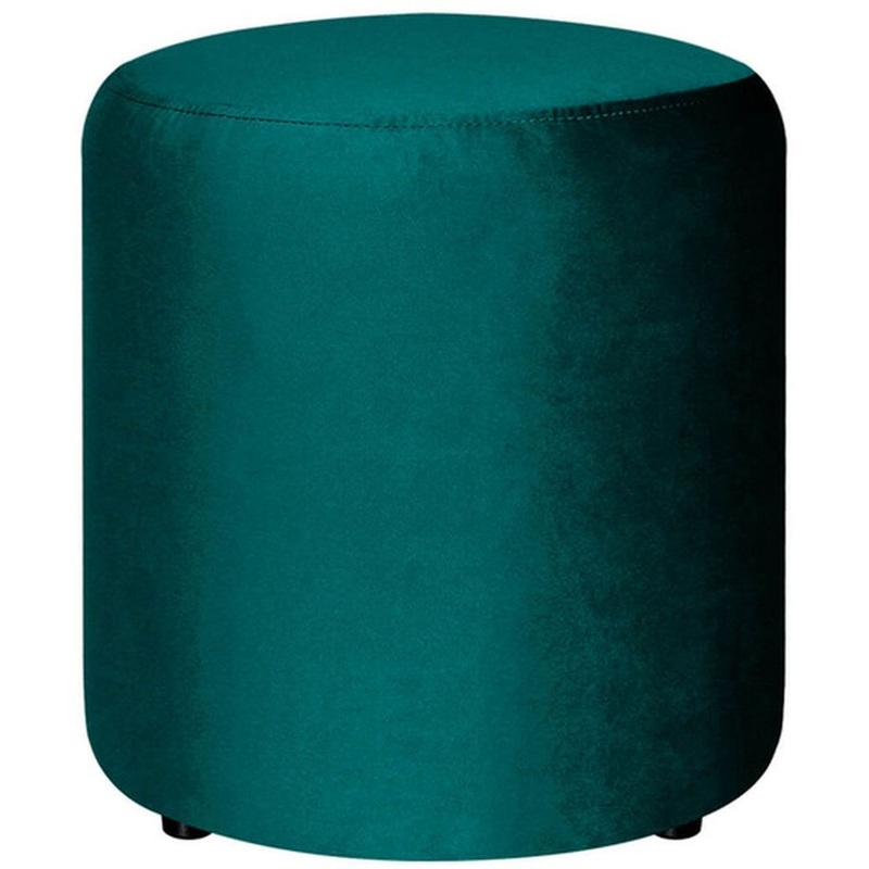 Изображение товара Пуф Sheffilton SHT-B12 альпийский бирюзовый микровелюр 355x355x380 мм