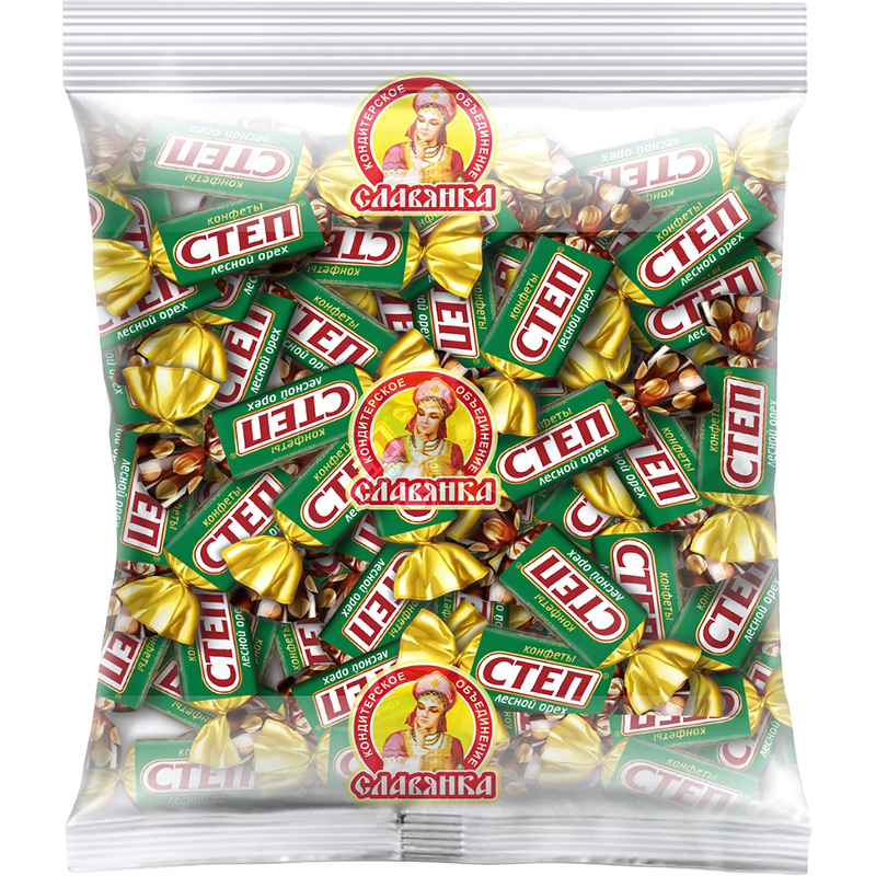 Изображение товара Конфеты шоколадные Славянка Степ лесной орех 1 кг