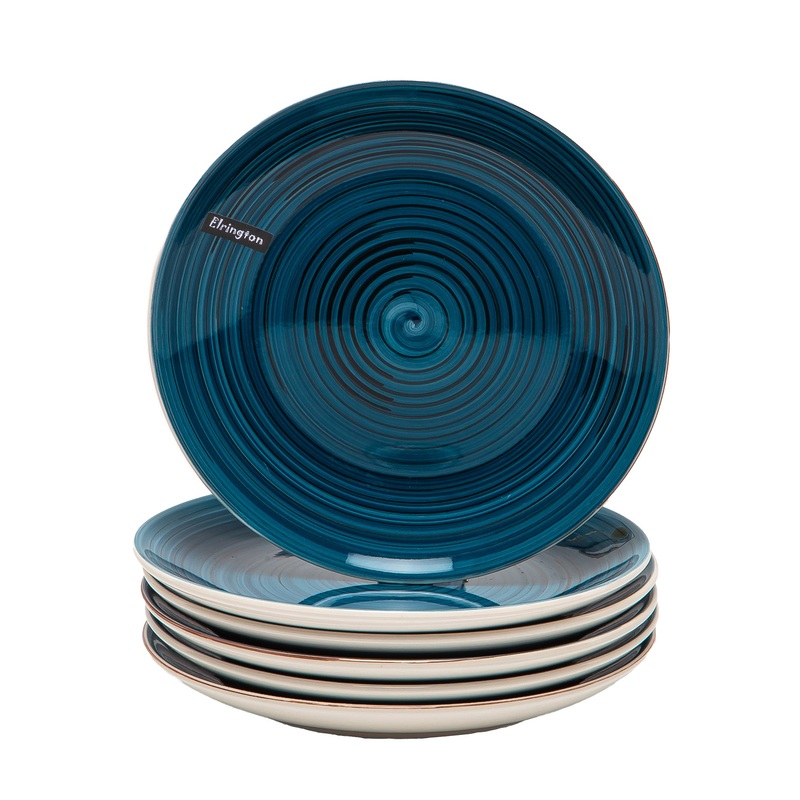 Изображение товара Набор тарелок Elrington Вечерний Бриз 190 мм 6 шт керамика стильные яркие