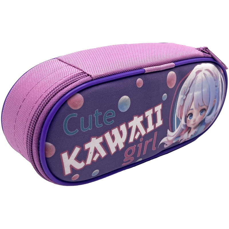 Изображение товара Пенал-косметичка односекционная Очаровательная малышка для девочек дошкольников