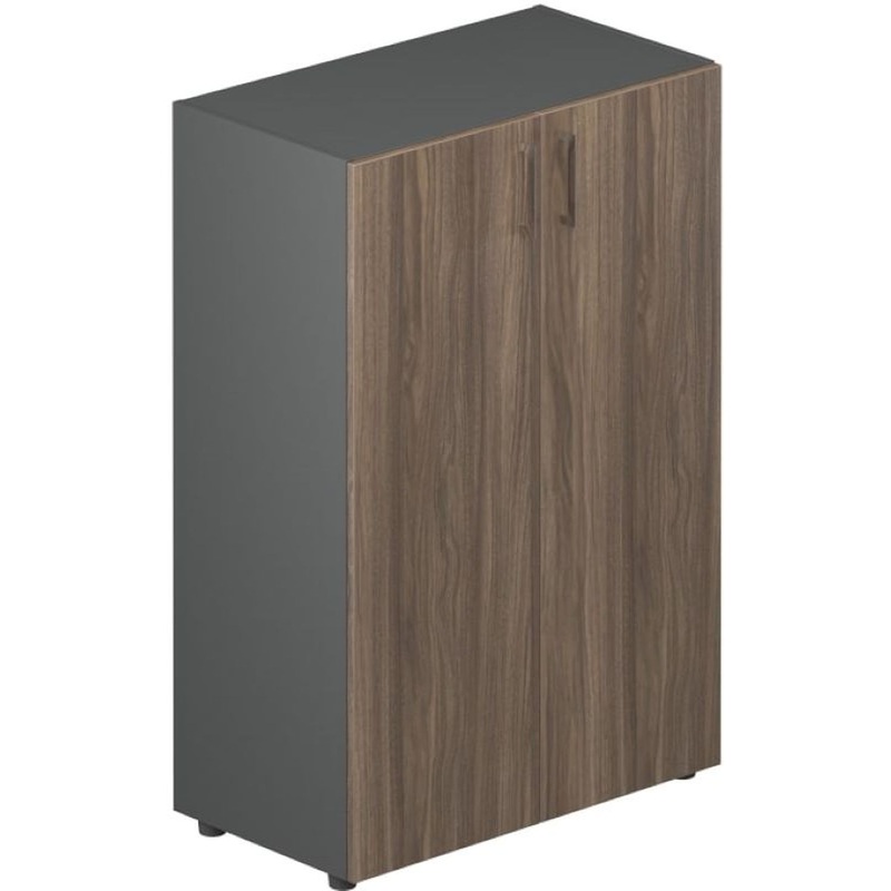 Изображение товара Шкаф для документов Faber EMMS562ANWN орех/антрацит 800x440x1180 мм