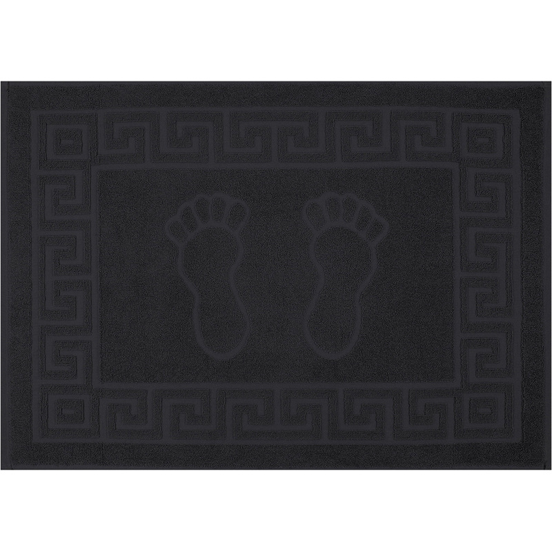 Изображение товара Полотенце махровое Коврик 50x70 см 550 г/кв.м серое