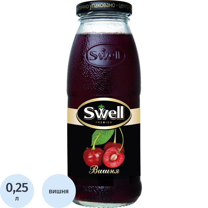 Изображение товара Нектар Swell вишневый 0.25 л