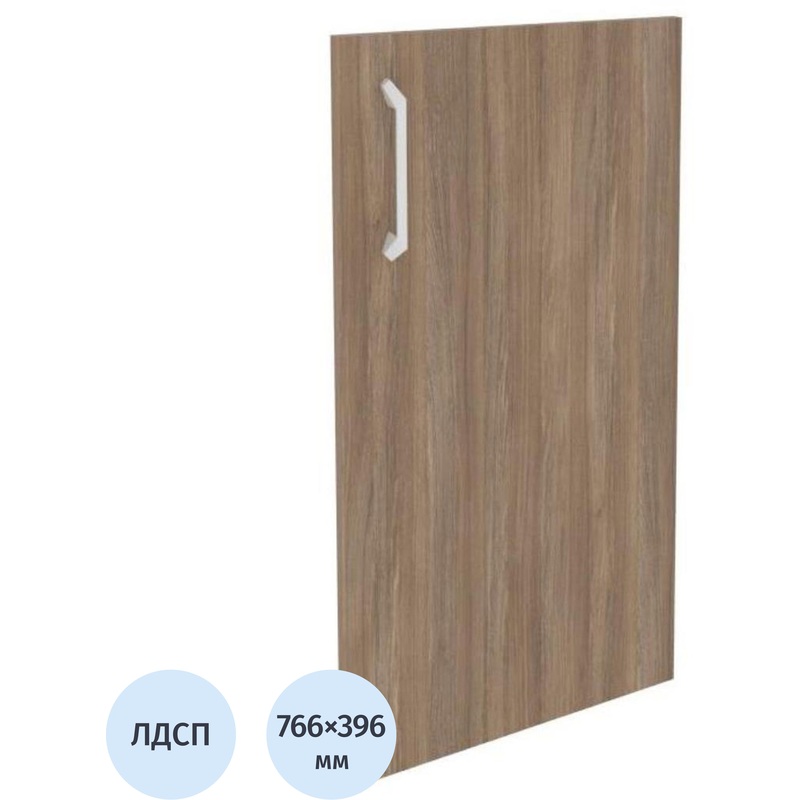 Изображение товара Дверь низкая правая Onix O.D-3(R) из ЛДСП дуб аризона 396х766 мм