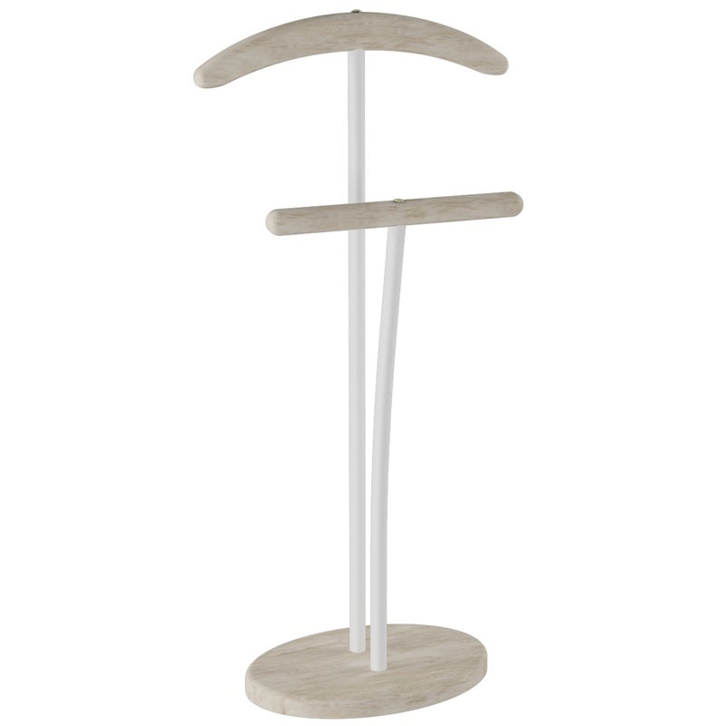 Изображение товара Напольная костюмная вешалка белый дуб 1050 мм для хранения одежды