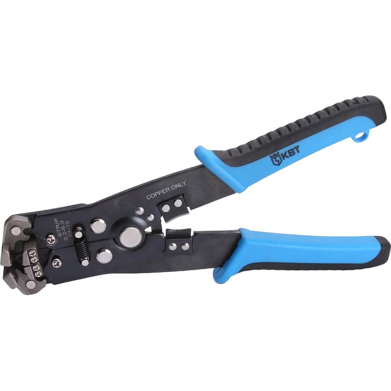 Изображение товара Инструмент для снятия изоляции WS-08 КВТ профессиональный Изображение товара Инструмент для снятия изоляции WS-08 КВТ профессиональный