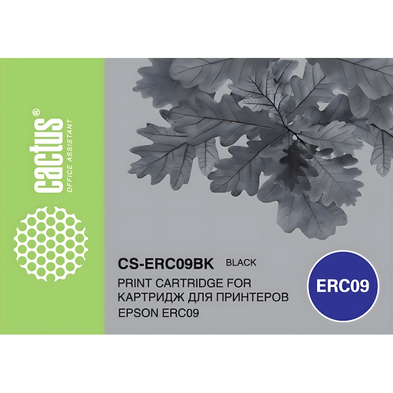 Изображение товара Картридж матричный Cactus ERC09BK для Epson черный совместимый