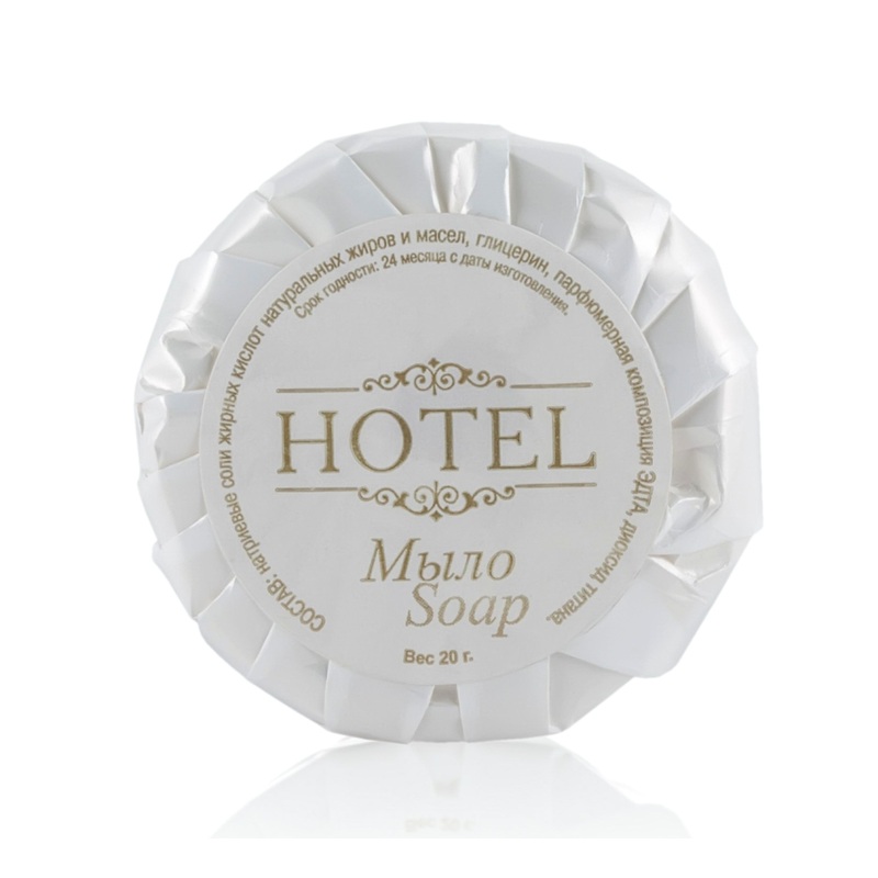 Изображение товара Уценка. Мыло туалетное Hotel 20 г гофре (300 штук в упаковке)