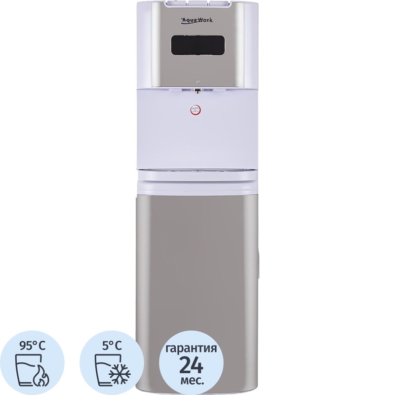 Изображение товара Кулер для воды Aqua Work QRB-72LS белый (нагрев и охлаждение)