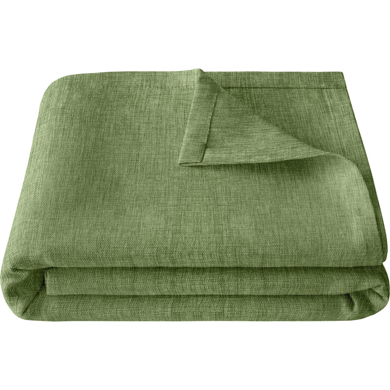 Изображение товара Покрывало Волшебная ночь рогожка 140x220 см зеленое для дома