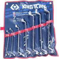 Набор ключей накидных King Tony 1/4"-9/8" 7 предметов (1707SR)