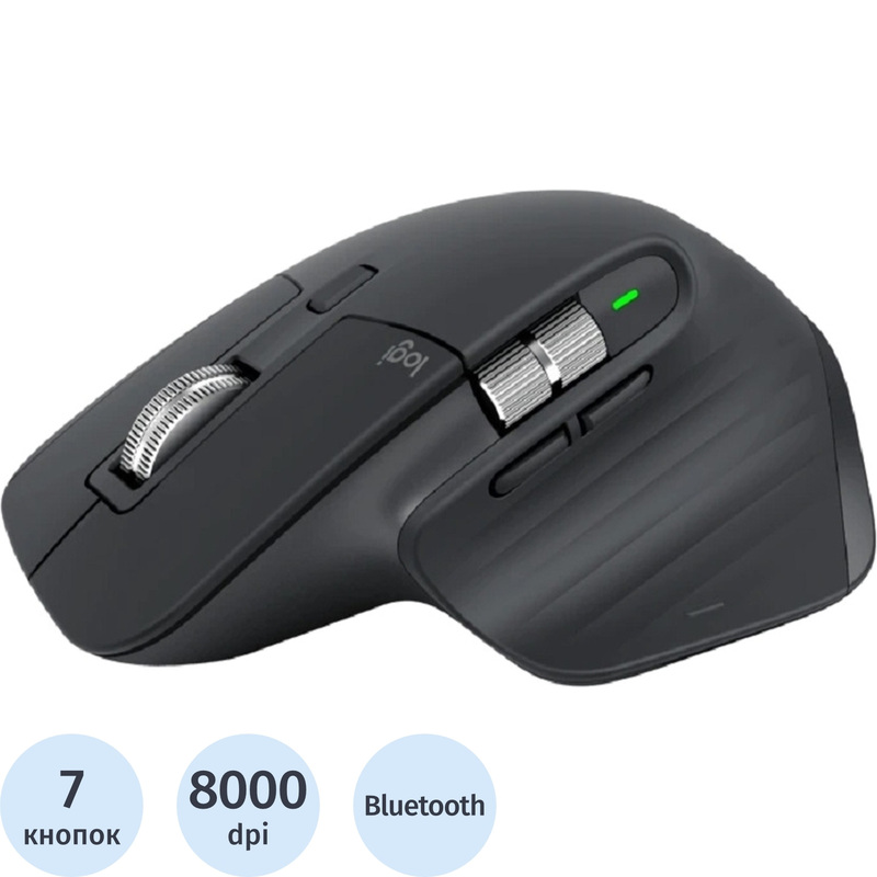 Изображение товара Уценка. Мышь беспроводная Logitech MX Master 3S (910-006565) Изображение товара Уценка. Мышь беспроводная Logitech MX Master 3S (910-006565)