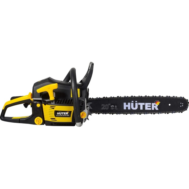 Изображение товара Пила цепная бензиновая Huter BS-62 для дачных работ